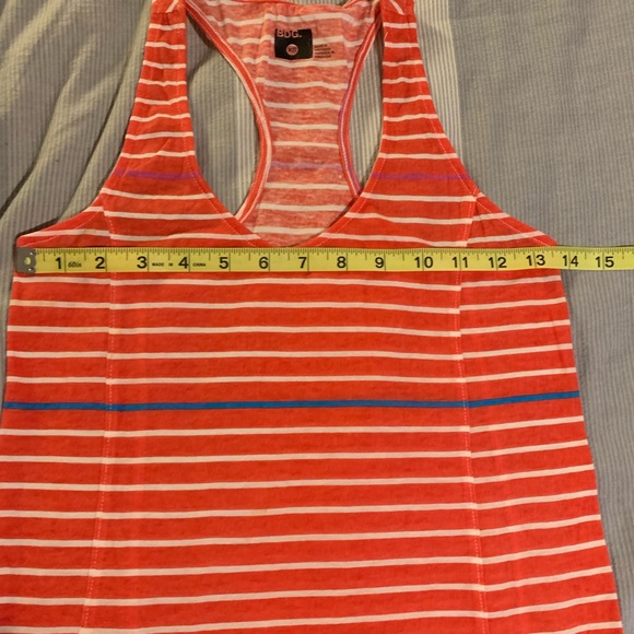 BDG Striped Racerback Tank Top - Picture 7 of 8